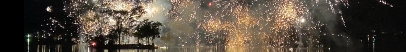 fireworks finale banner